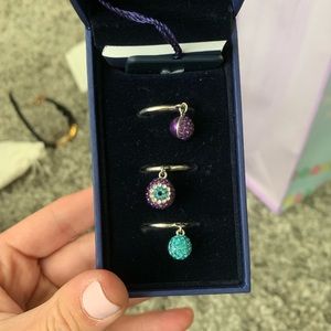 Swarovski Eye Rings (set of 3) Size 55/7